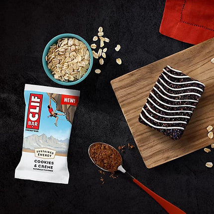 5-count box of Clif Bar Cookies & Creme Energy Bars (Feb 24, 2027)