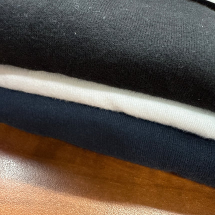 True Classic Crew Neck Long sleeves 3 Pack - Black/White/Navy - Size Large