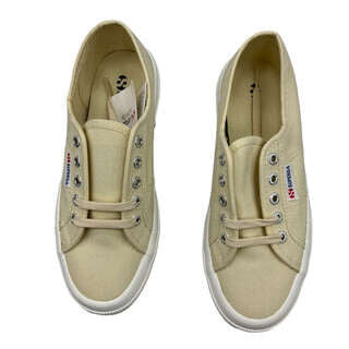 Superga Women’s Beige Platform Sneakers - Size 7.5 - New Without Box