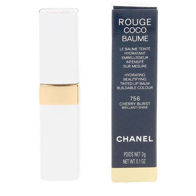 Chanel ROUGE COCO BAUME Moisturizing Tinted lip balm 756 - Cherry Burst