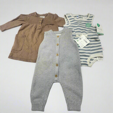 Little Planet 3-Pack Baby Outfit Set, Size 3 Months, New