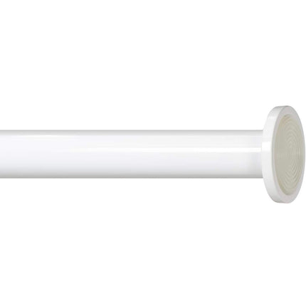 Ivilon Tension Curtain Rod - Spring Tension Rod for Windows or Shower, 24 to 36 Inch, White - Open Box