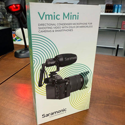 Saramonic Vmic Mini Camera-Mountable Shotgun Microphone