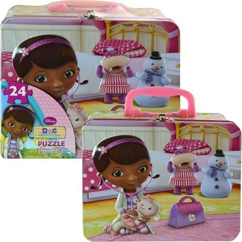 Disney Doc McStuffins 24-Piece Puzzle in Tin Box - New