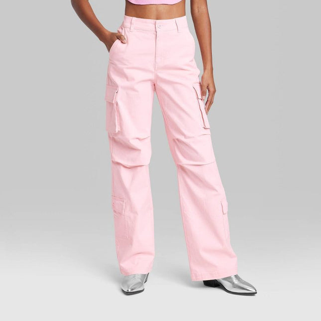 Wild Fable Light Pink Cargo Pants - Size M (New)