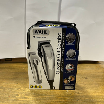 Wahl Chrome Cut Combo Haircutting & Touch-Up Kit in packaging, brand new and available at a discounted price.”