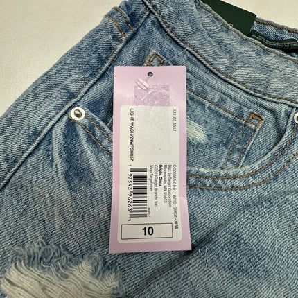 Wild Fable High-Rise Distressed Denim Shorts - New - Size 10