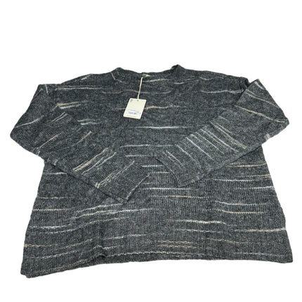 A.N.A Gray Staccato Knit Sweater Size M New

