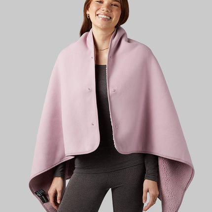 32 Degrees WOMEN'S FLEECE-LINED SHERPA WEARABLE BLANKET