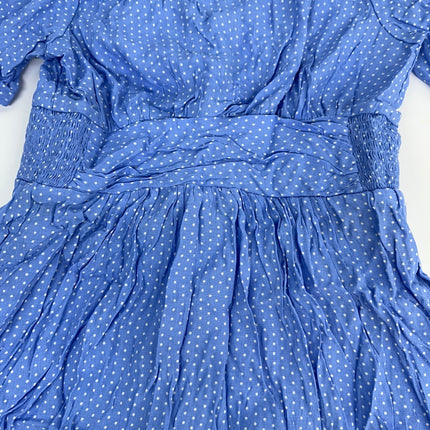 A New Day Women’s Blue Polka Dot Dress - New