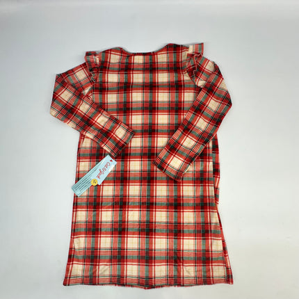 Cat & Jack New Long Sleeve Plaid Dress Size L(10-12)