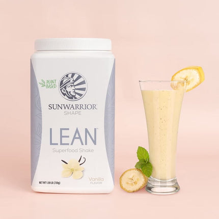 Sunwarrior Shape Lean Superfood Shake Vanilla flavor - 1.59 LB