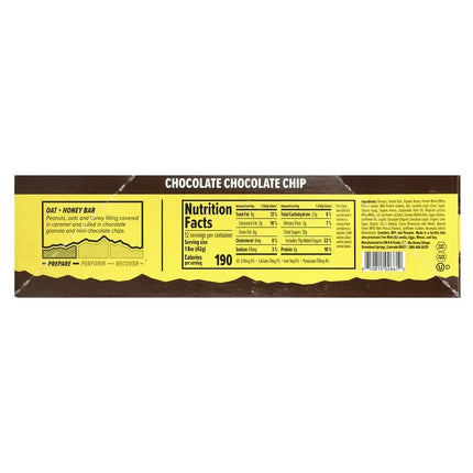 Honey Stinger Oat + Honey Bar, Chocolate Chocolate Chip, Energy - Exp. 8/12/2026