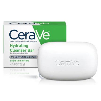 CeraVe Hydrating Cleansing Bar for Normal to Dry Skin, 4.5 oz