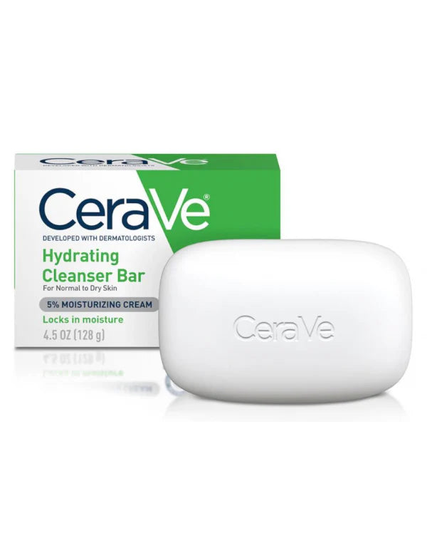 CeraVe Hydrating Cleansing Bar for Normal to Dry Skin, 4.5 oz
