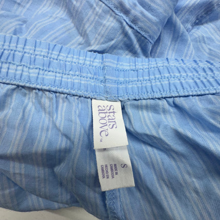 Stars Above Blue Striped Shorts - New Without Tags, Size S