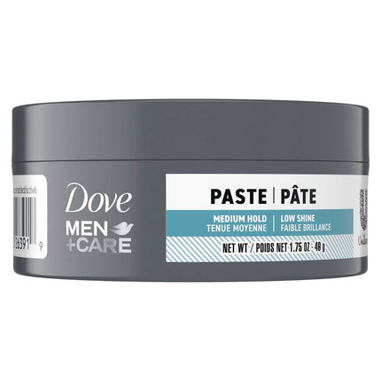 Dove Men Care Hair Styling Paste, Medium Hold & Low Shine, 1.75 oz - New