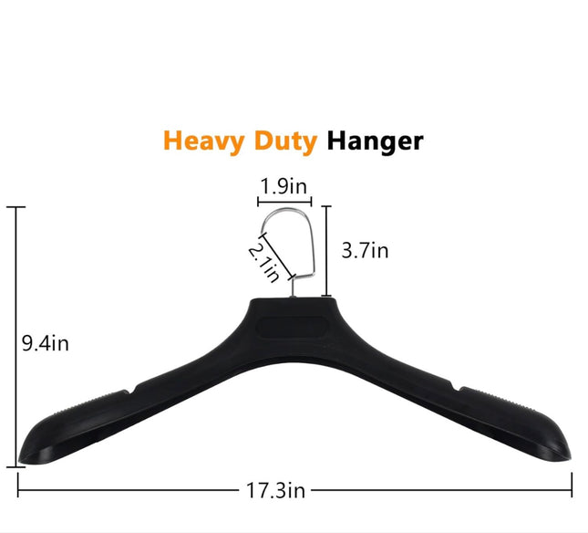 DEDU Suit Hangers for Men, 10 Pack - Used Like New (Amazon Return Open Box)