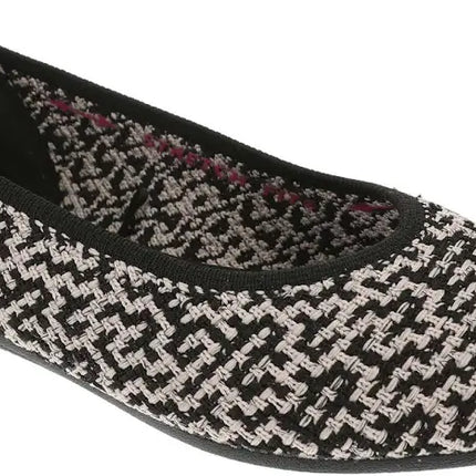 SKECHERS Women's Cleo Point Chic Allure Slip-On Flats
