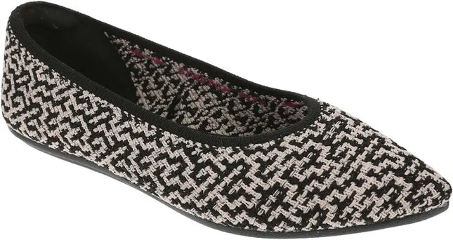 SKECHERS Women's Cleo Point Chic Allure Slip-On Flats