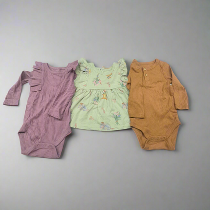 Cloud Island 3-Pack Baby Clothing Set, New, Size 3-6 Months