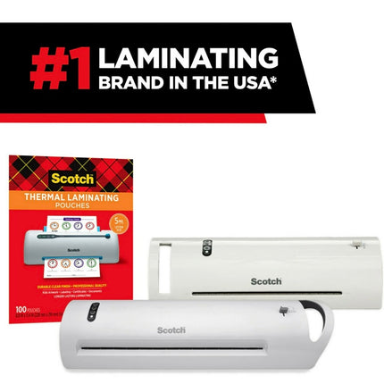 Scotch Thermal Laminator TL901X, Open Box, 2-Roller System for Laminating