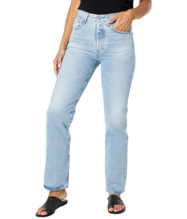 AG Alexxis High-Rise Straight Jeans 21 Years Westside Size 28 New