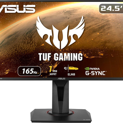 ASUS TUF Gaming VG259QR 24.5” 1080p 165Hz Monitor G-SYNC DisplayPort – New