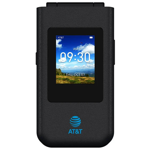 AT&T Prepaid Cingular Flex Flip (4GB) - Charcoal Gray - Open Box