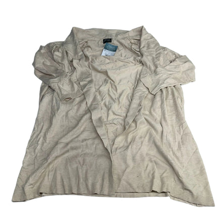 Abbott Elementary Long Sleeve Duster Oatmeal Heather Size L New
