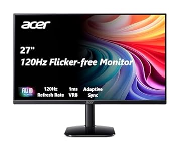 Acer KB272 Gobi 27" IPS Full HD Monitor 120Hz Open Box
