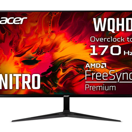 Acer Nitro RG321QU 31.5” WQHD 170Hz Gaming Monitor FreeSync IPS – New
