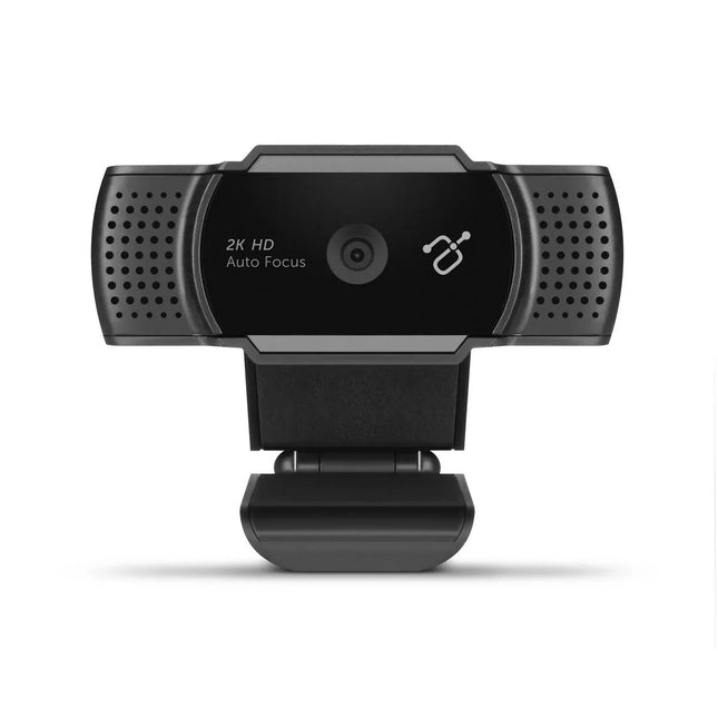Aluratek 2K Ultra HD Webcam with Autofocus and Dual Microphones - New