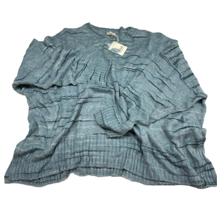 Ana Blue Staccato Sweater Size 3X New
