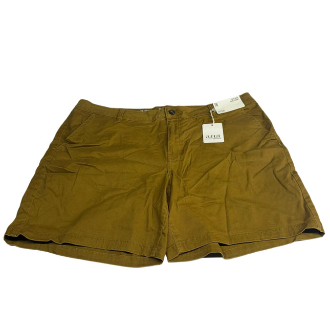 Ana Men's Size 18 Mid-Rise Midi Shorts New
