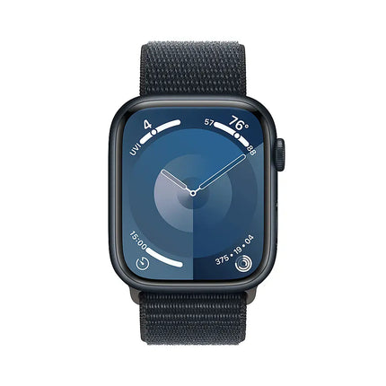 Apple Watch Series 9 (GPS + Cellular) 45mm Aluminum Case - Open Box, Midnight Sport Loop (2023)