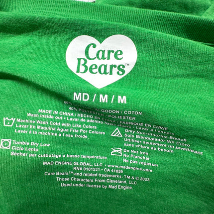 Care Bears “Who Needs Luck?” Graphic Tee, Size M, New