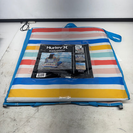 Hurley Reclining Beach Mat with Insulated Cooler Pocket