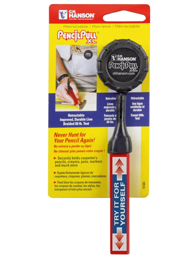 CH Hanson Retractable Pencil Pull XL Carpenter Crayon Marker Pen Holder