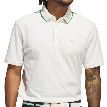 Adidas Original Solid Polo Originals Twistknit Trefoil Mens Large