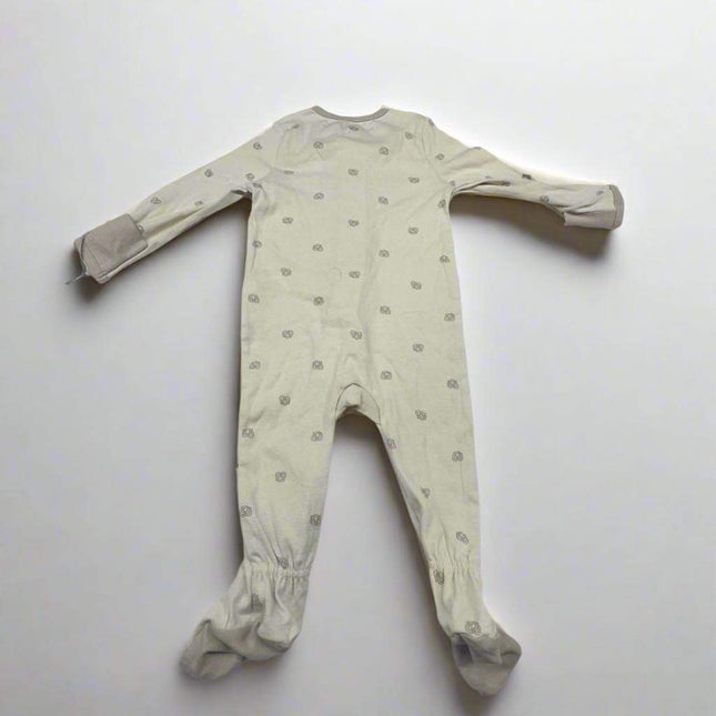 Cloud Island Baby Footed Pajama 6-9 Months New – Beige Print