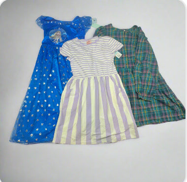 Girls’ Dresses, Size L (10-12) New with Tag 3-Pack