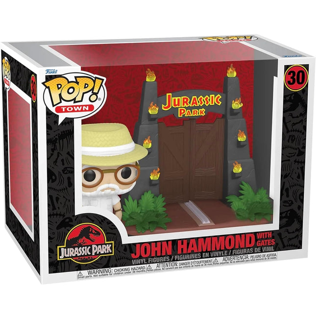 Funko Pop Jurassic Park John Hammond with Gates Vinyl Figure – New