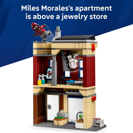 LEGO Marvel Spider-Man vs Oscorp Building Toy 76324