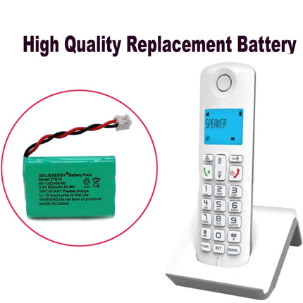 High-Performance Geilienergy 27910 Cordless Phone Battery - 3-Pack
3.6V