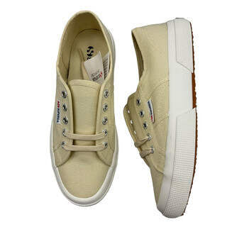 Superga Women’s Beige Platform Sneakers - Size 7.5 - New Without Box