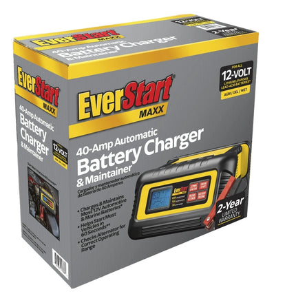 EverStart Maxx 40A Automatic Battery Charger & Maintainer - New