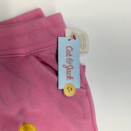 Cat & Jack Girls’ Pink Jogger Pants - Size S (6/7), New