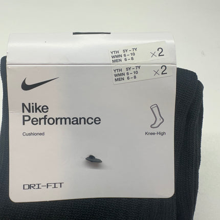 Nike Dri-FIT Knee-High Socks, New, Size M Unisex (Men 6-8/Women 6-10)