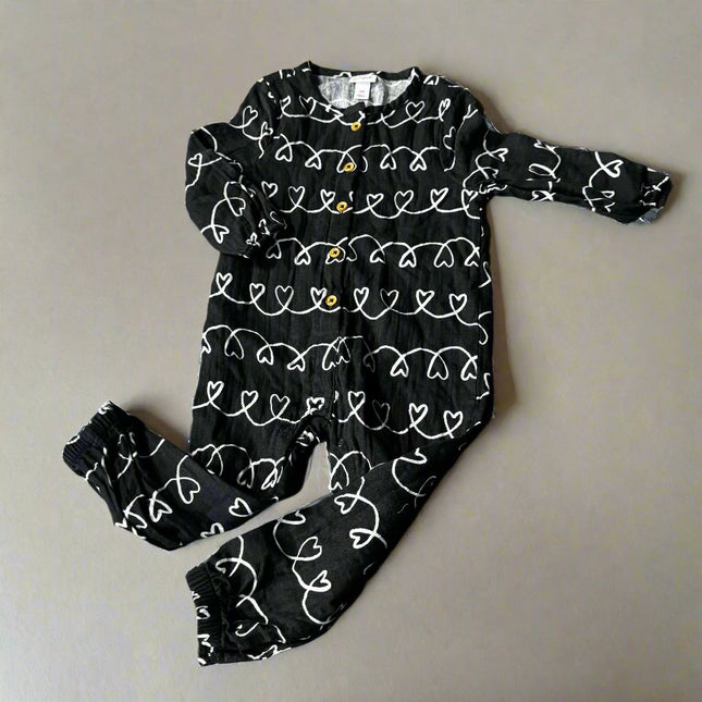 Baby Boys' Dark Gray One-Piece Outfit - Cat & Jack™, New

